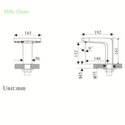 2 in 1 integrated sensor faucet hand sanitizer dispenser soap dispenser SMIL Clean (2)