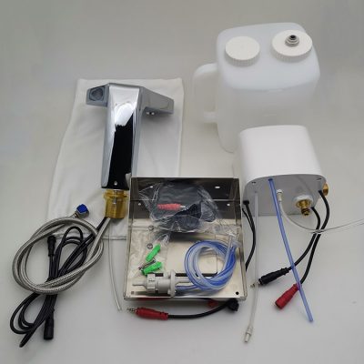 APPLICATION 2 in 1 integrated sensor faucet hand sanitizer dispenser soap dispenser SMIL Clean (3)