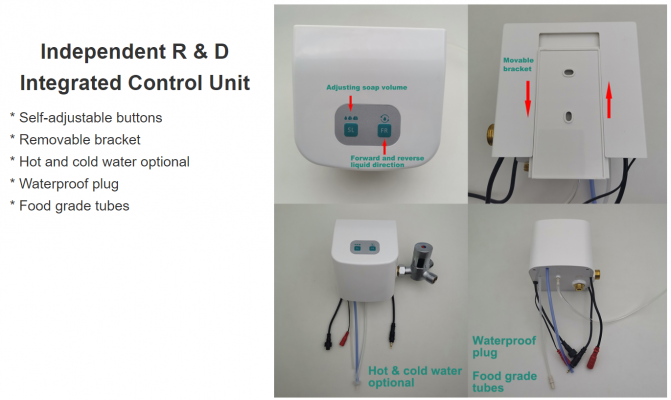 Commercial Dual Sensor Faucet&Soap Dispenser SMIL Clean SC-931 (1)