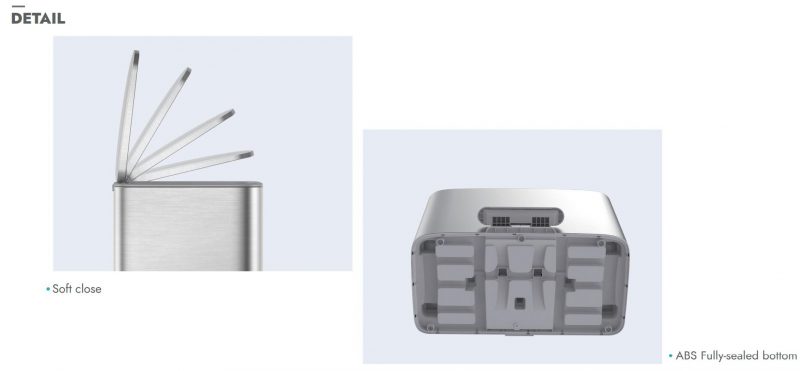 specification steel pedal bin SMIL Clean (3)