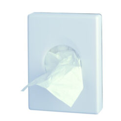 hygiene towel bag dispenser white