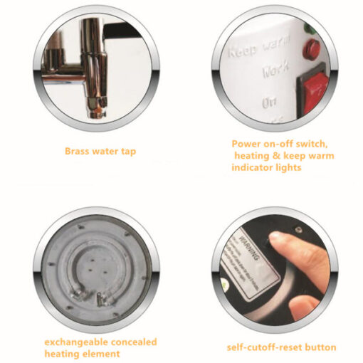 Commercial Electric Water Boiler Double Wall Electric Hot Water Urn