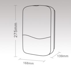 interfold toilet tissue dispenser