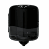 black central pull paper dispenser with Tork style